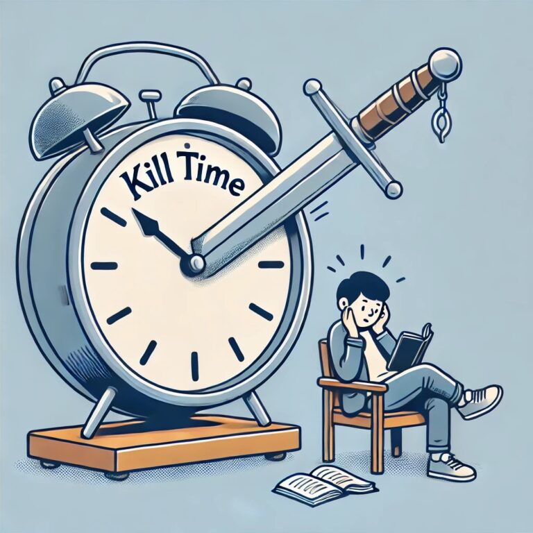 Kill Time Activity kill time の意味とは? 例文&イラスト付き意味解説 | 日々、読書日和
